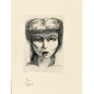 Moses KISLING (1891-1953), Portrét ženy