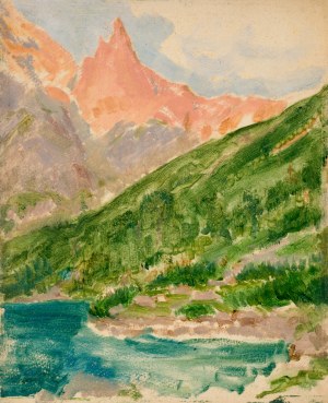 Józef PIENIĄŻEK (1888-1953), Morskie oko