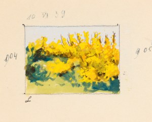 Soter August JAXA-MAŁACHOWSKI (1867-1952), Wybrzeże bałtyckie we Władysławowie, 1939
