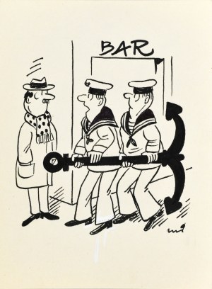 Gwidon MIKLASZEWSKI (1912-1999), Could you lend us some money on pledge?