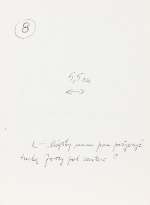 Gwidon MIKLASZEWSKI (1912-1999), Mógłby nam pan pożyczyć trochę forsy pod zastaw?