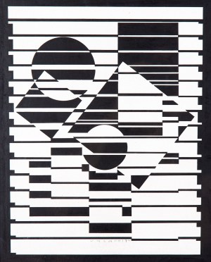 Victor Vasarely (1906 Pécs - 1997 Paris), 