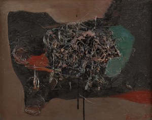 Tadeusz Kantor (1915 Wielopole Skrzyńskie - 1990 Kraków), Kompozycja, 1959