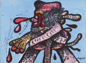 Pinchas Burstein Maryan (1927 Nowy Sącz - 1977 Nowy Jork), Bez tytułu, 1971