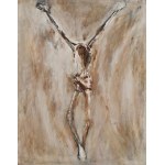 Teresa Rudowicz (1928 Torun - 1994 Krakow), Crucified VI, 1983.