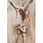 Teresa Rudowicz (1928 Torun - 1994 Krakow), Crucified VI, 1983.
