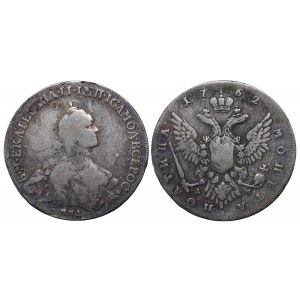 Russian Empire, 1 Poltina, 1762 year, MMD-DM
