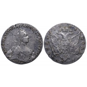 Russian Empire, 1 Poltina, 1764 year, SPB-YaI