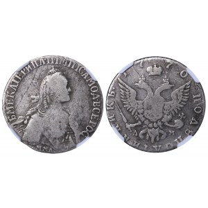 Russian Empire, Polupoltinnik, 1770 year, MMD-DM, NGC, FINE DETAILS