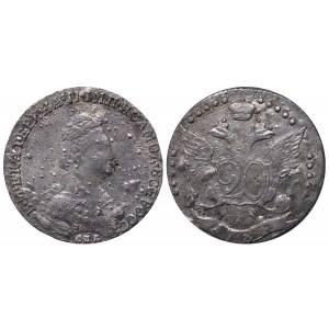 Russian Empire, 20 Kopecks, 1784 year, SPB