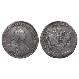 Russian Empire, 15 Kopecks, 1764 year, SPB
