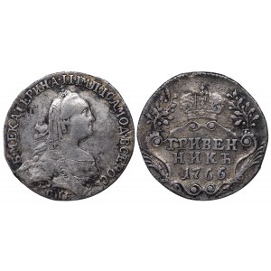 Russian Empire, 1 Grivennik, 1766 year, SPB