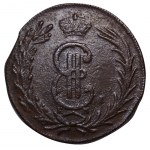 Ruské impérium, Sibiř, 2 kopějky, rok 1770, KM
