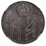 Russian Empire, Medal, 1896 year, Coronation of Emperor Nicholas II and Empress Alexandra Fyodorovna, NGC, MS 64