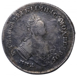 Russian Empire, Polupoltinnik, 1743 year, MMD