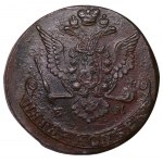 Impero russo, 5 copechi, anno 1778, EM
