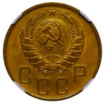 Soviet Union, 5 Kopecks, 1940 year, NGC, AU 58
