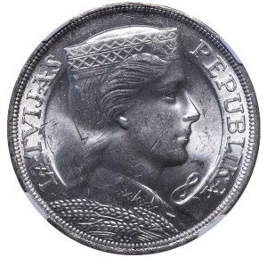 Latvia, 5 Lati, 1929 year, NGC, MS 63