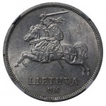 Lithuania, 5 Litai, 1936 year, Jonas Basanavicius, NGC, MS 61
