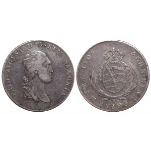 Kingdom of Saxony, 1 Conventionsthaler, 1809 year, SGH
