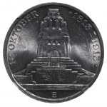 Kingdom of Saxony, 3 Mark, 1913 year, E, 100th Anniversary of the Battle of Leipzig, NGC, MS 62
