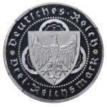 Germany, 3 Reichsmark, 1930 year, F, 700th Anniversary - Death of Von Der Vogelweide, NGC, PF 66 ULTRA CAMEO, Top PoP