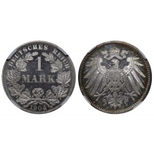 Germany, 1 Mark, 1904 year, F, MS 66 DPL, Top PoP