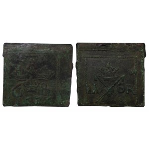 Sweden, 1 Ore SM, 1626 year, Klippingar, NGC, AU DETAILS