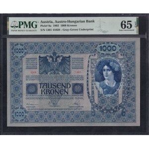 Austria,1000 Kronen, 1902, Gem UNC 65 EPQ