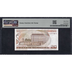 Austria, 20 Schilling, 1986 (1988), Choice UNC 63