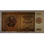 Bulgaria, 1000 Leva, 1942, XF-UNC