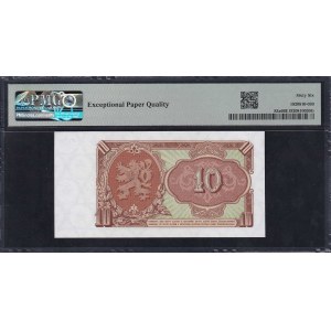 Czechoslovakia, 10 Korun, 1953, Gem UNC 66 EPQ