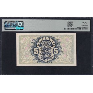 Denmark, 5 Kroner, 1942, Choice About UNC 58