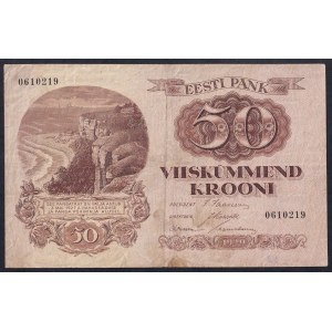 Estonia, 50 Krooni, 1929, VF