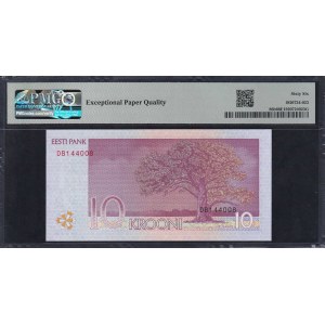 Estonia, 10 Krooni, 2007, Gem UNC 66 EPQ