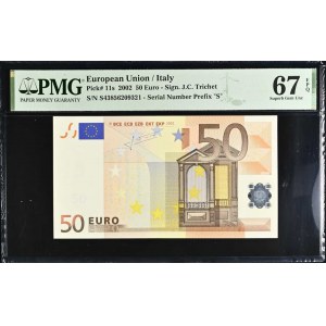 European Union, 50 Euro, 2002, Superb Gem UNC 67 EPQ