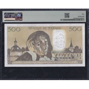 France, 500 Francs, 1979-86, About UNC 50