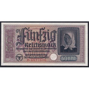 Germany, 50 Reichsmark, 1940-1945, WWII, UNC