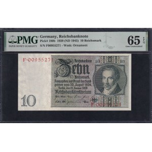 Germany, 10 Reichsmark, 1929 (1945), Gem UNC 65 EPQ