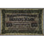 Nemecko, 50 mariek, 1918, KOWNO, XF