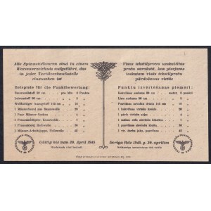 Germany, 1 Punkt, 1945, WWII, UNC