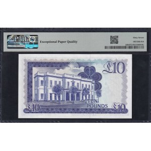 Gibraltar, 10 Pounds, 1986, Superb Gem UNC 67 EPQ