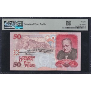 Gibraltar, 50 Pounds, 2006, Gem UNC 66 EPQ