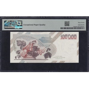 Italy, 100000 Lire, 1983, Superb Gem UNC 67 EPQ