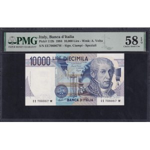 Italy, 10000 Lire, 1984, Choice About UNC 58 EPQ