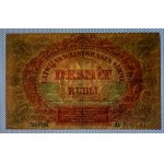 Latvia, 10 Rubles, 1919, VF