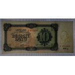 Latvia, 10 Latu, 1934, XF-VF