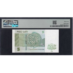 Latvia, 5 Lati, 1996, Choice UNC 64