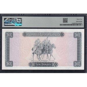 Libya, 10 Dinars, 1972, Choice UNC 64