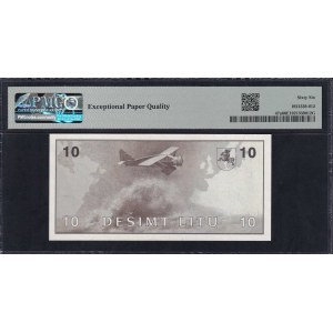 Lithuania, 10 Litu, 1991 (1993), Gem UNC 66 EPQ